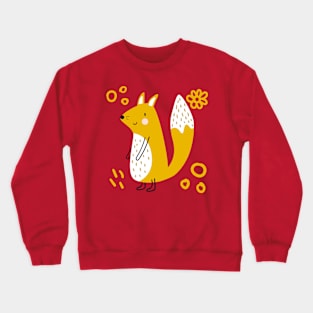 Friendly Squirrel Crewneck Sweatshirt